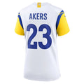 Custom #23 White LAR Football Shirt Top