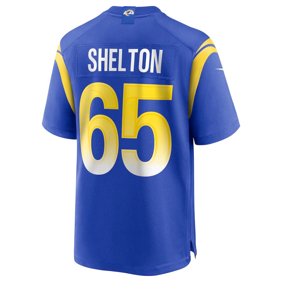 Custom #65 LAR Football Shirt Top
