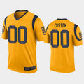 Custom Gold LAR Football Shirt Top