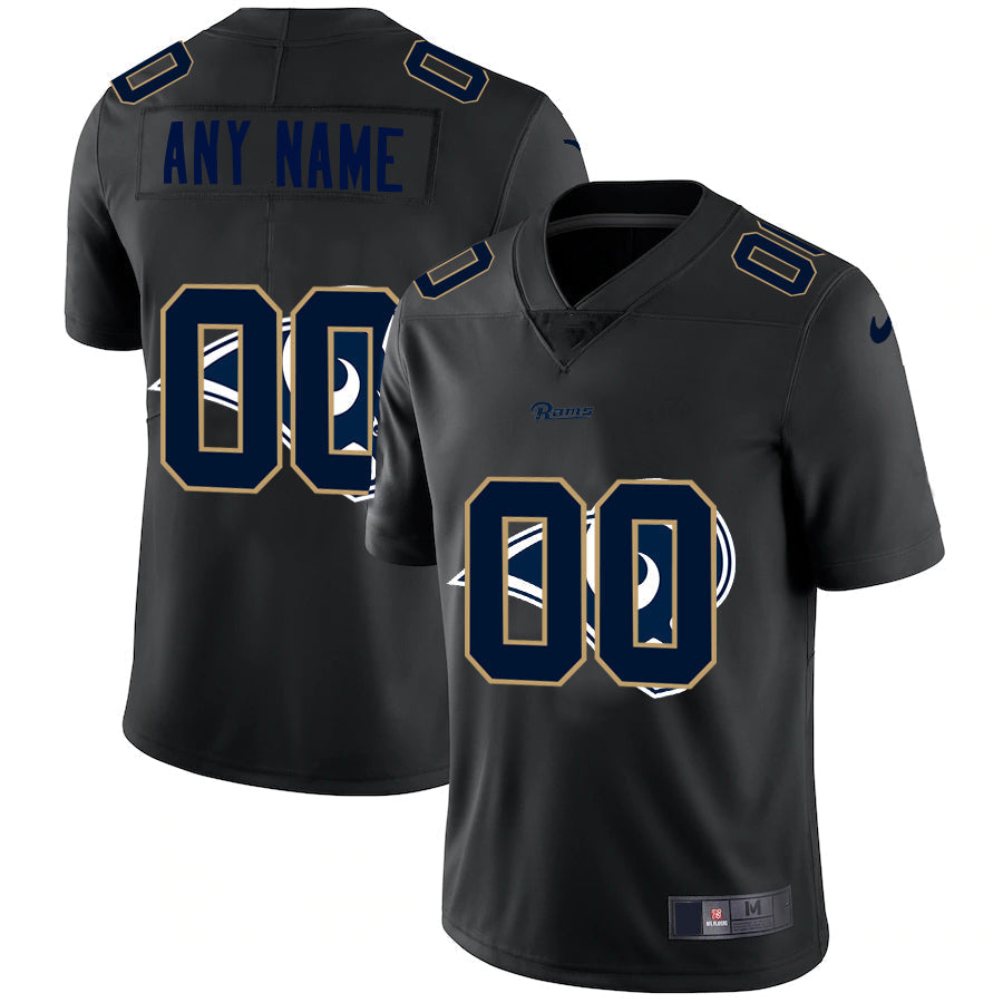 Custom Black LAR Football Shirt Top