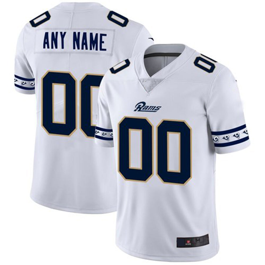 Custom White LAR Football Shirt Top