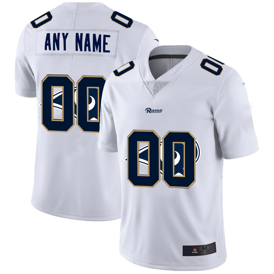 Custom White LAR Football Shirt Top