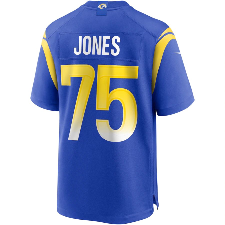 Custom #75 LAR Football Shirt Top