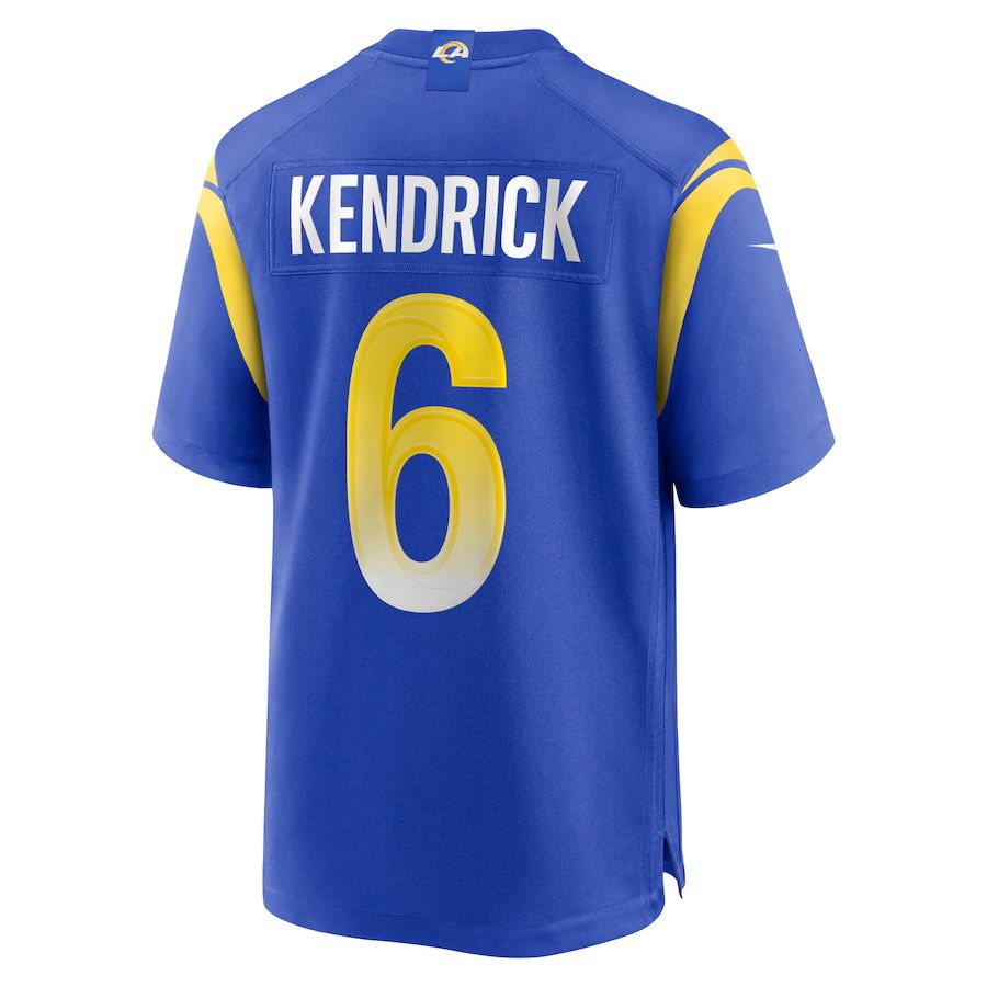 Custom #6 LAR Football Shirt Top
