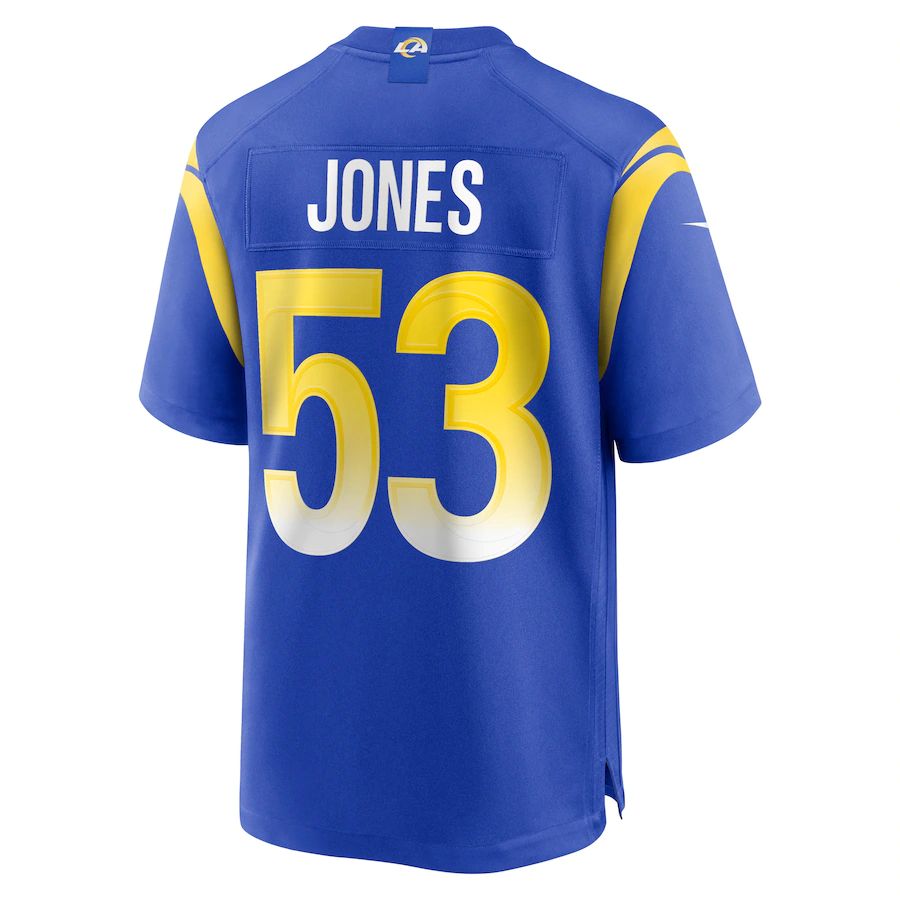 Custom #53 LAR Football Shirt Top