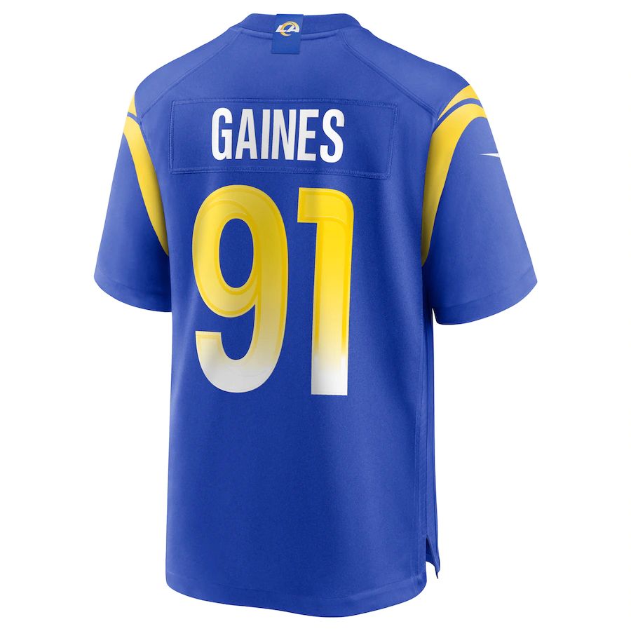 Custom #91 LAR Football Shirt Top