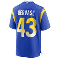 Custom #43 LAR Football Shirt Top