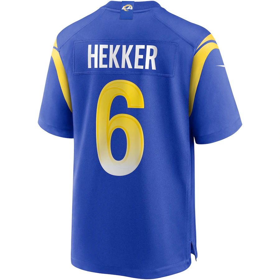 Custom #6 LAR Football Shirt Top