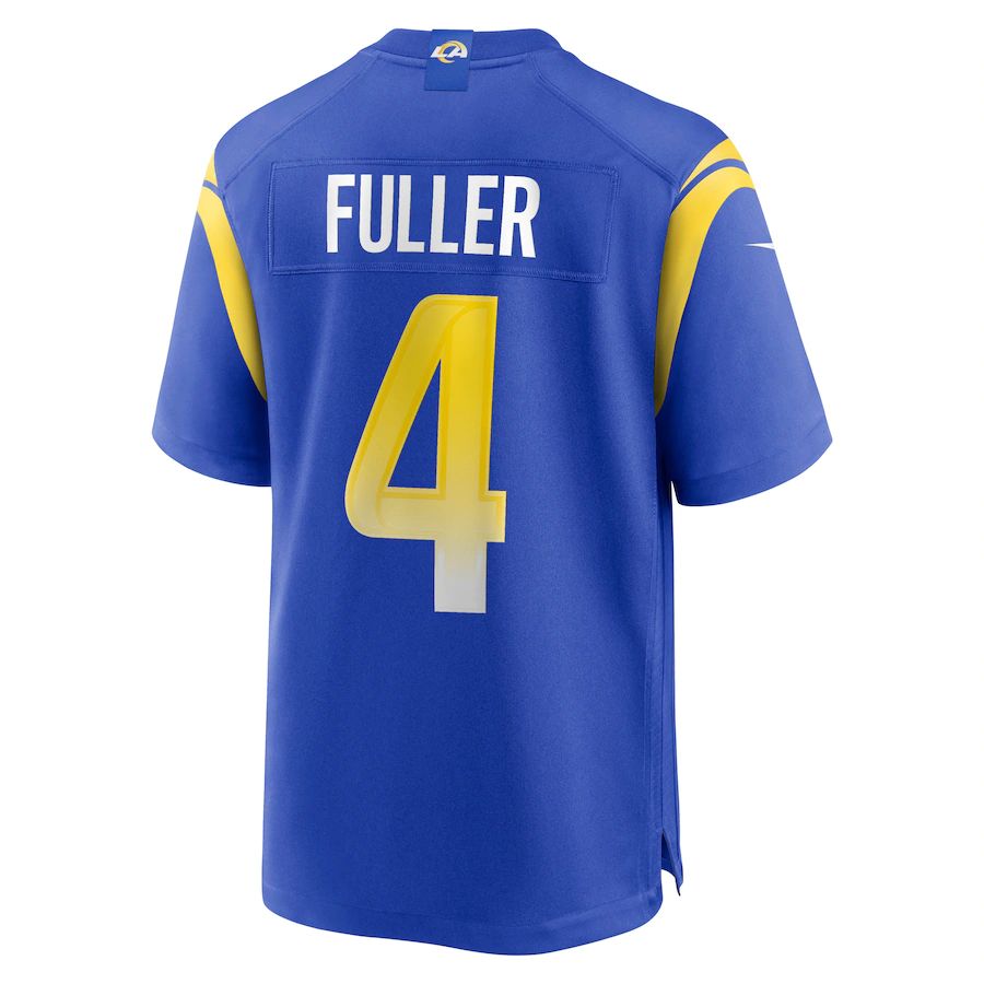 Custom #4 LAR Football Shirt Top
