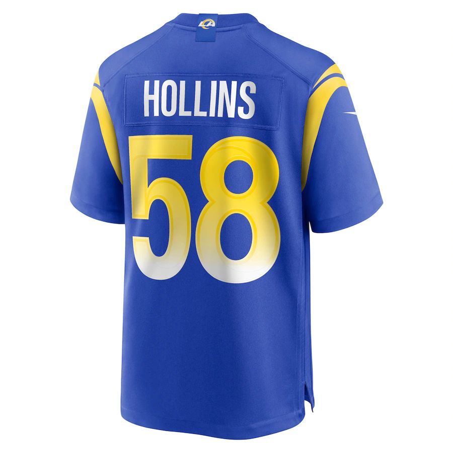 Custom #58 LAR Football Shirt Top