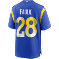 Custom #28 LAR Football Shirt Top