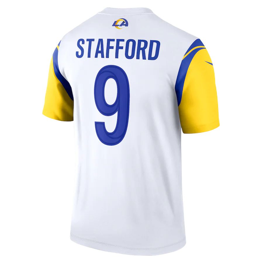 Custom #9 White LAR Football Shirt Top