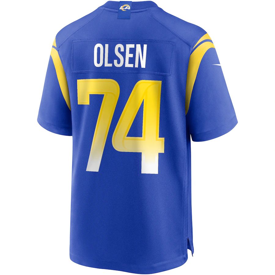 Custom #74 LAR Football Shirt Top