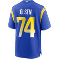 Custom #74 LAR Football Shirt Top