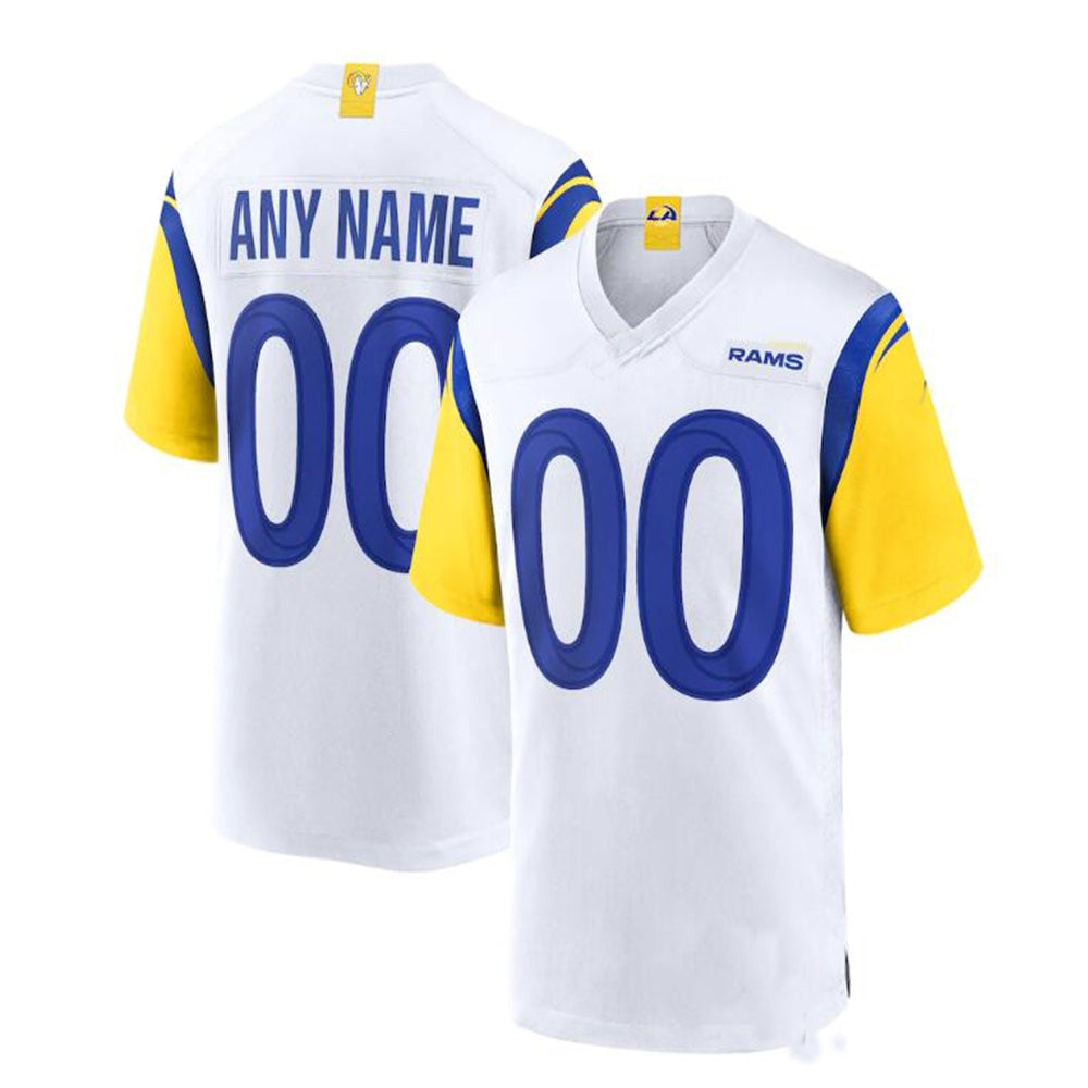 Custom White LAR Football Shirt Top