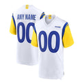 Custom White LAR Football Shirt Top