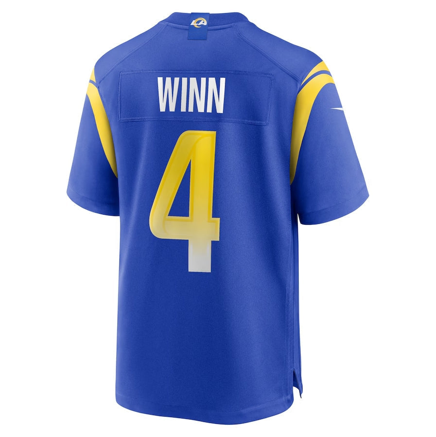 Custom #4 LAR Football Shirt Top