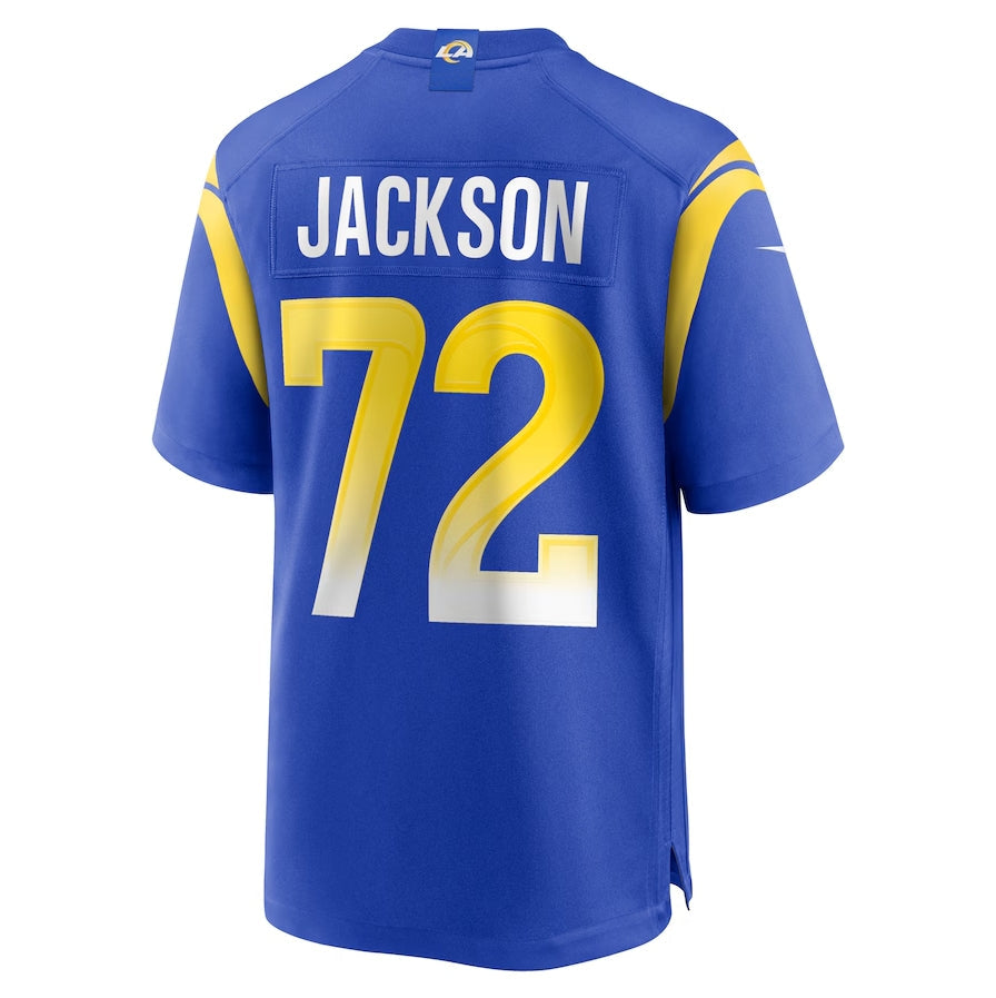 Custom #72 LAR Football Shirt Top