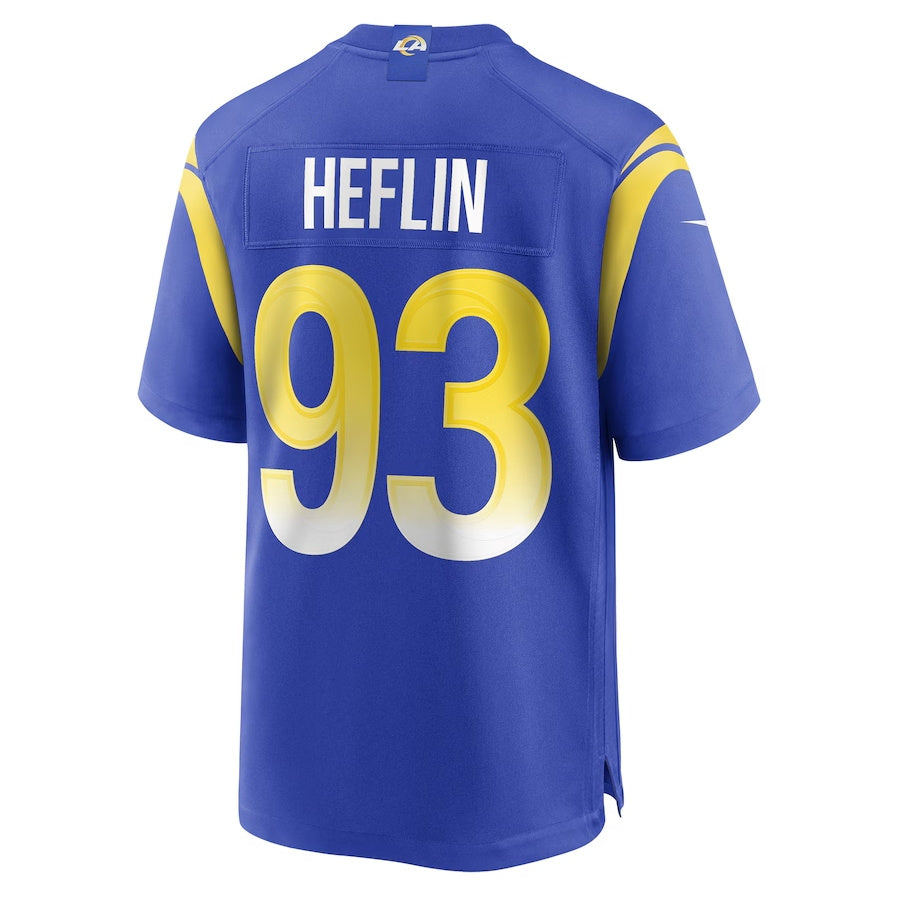 Custom #93 LAR Football Shirt Top