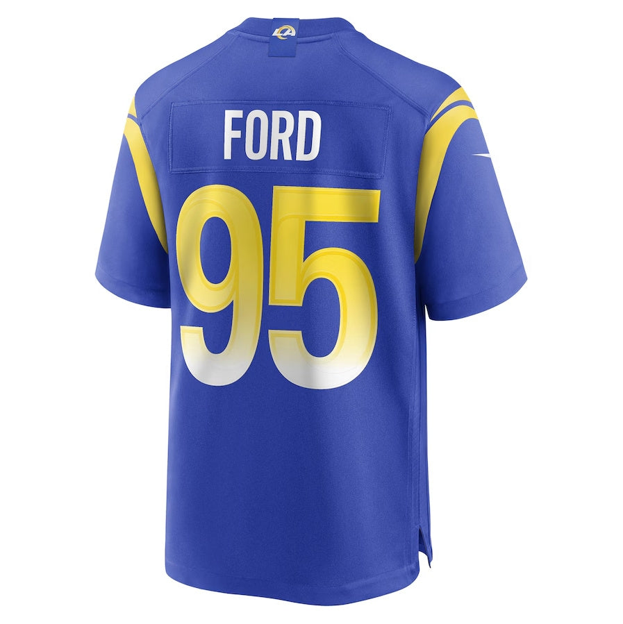 Custom #95 LAR Football Shirt Top