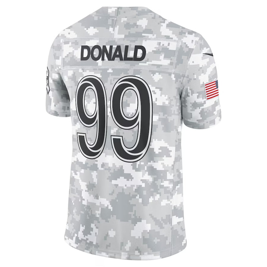 Custom #99 2024 LAR Football Shirt Top