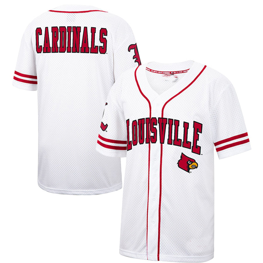 Custom White STL Baseball Shirt Top