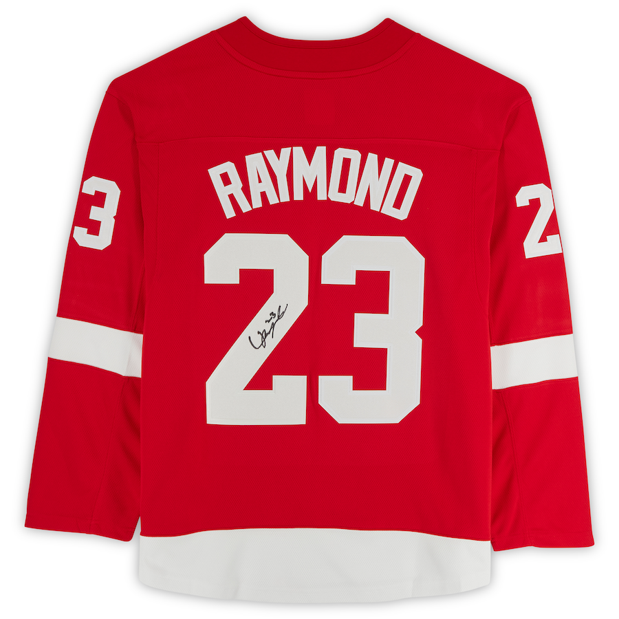 Custom #23 Red DET Hockey Shirt Top