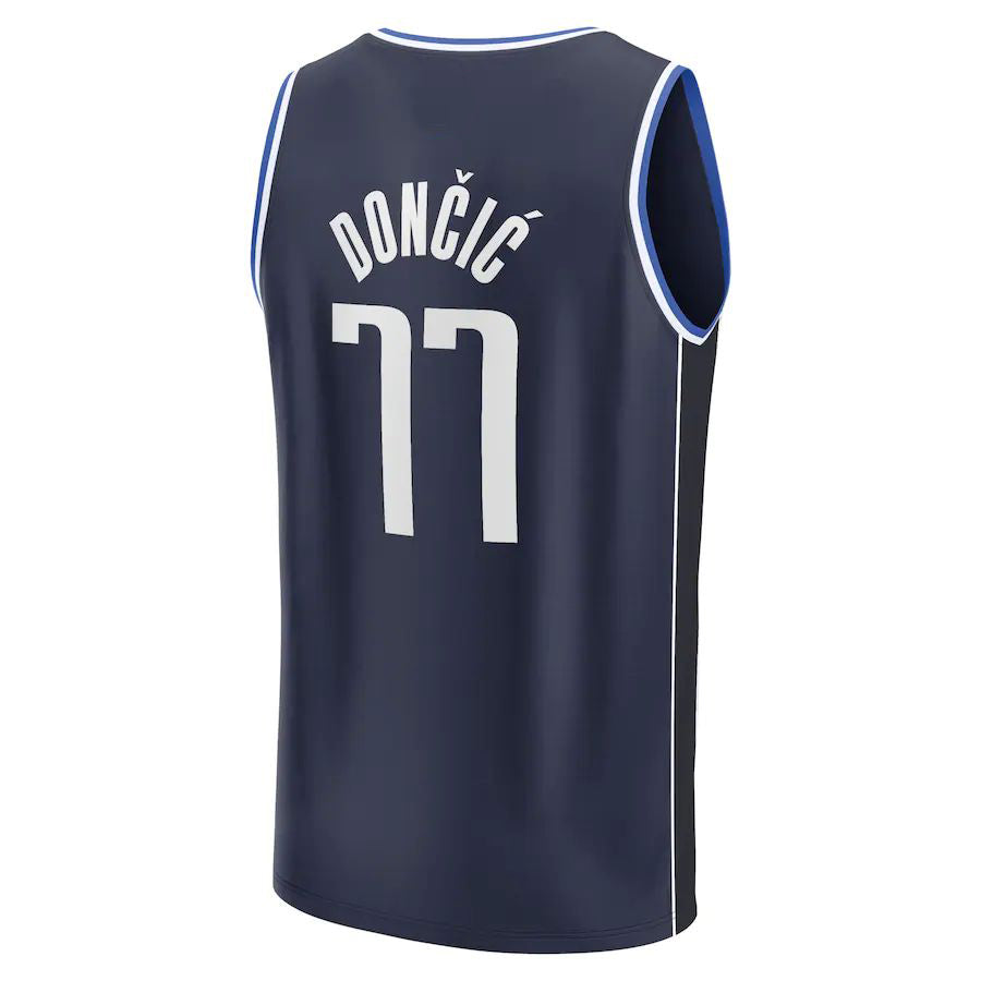 Custom #77 Navy 2022 DAL Basketball Shirt Top