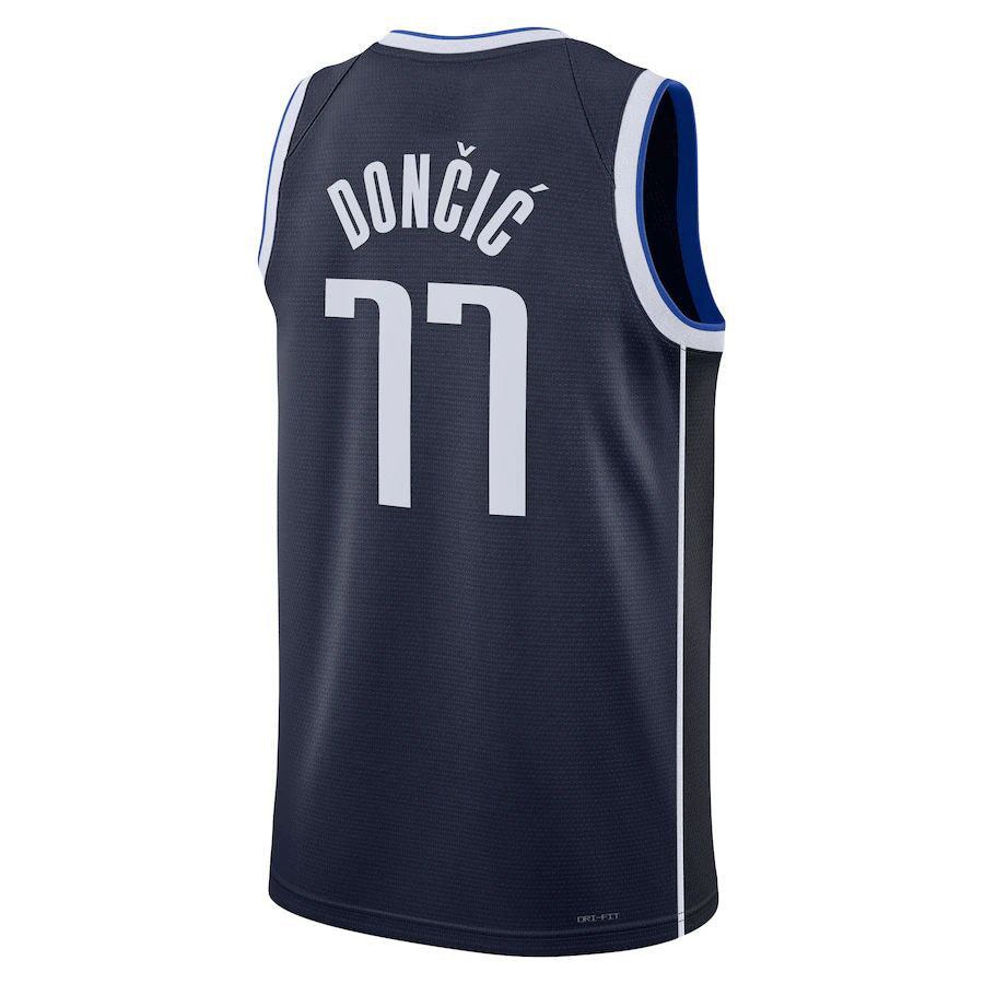 Custom #77 Navy 2022 DAL Basketball Shirt Top
