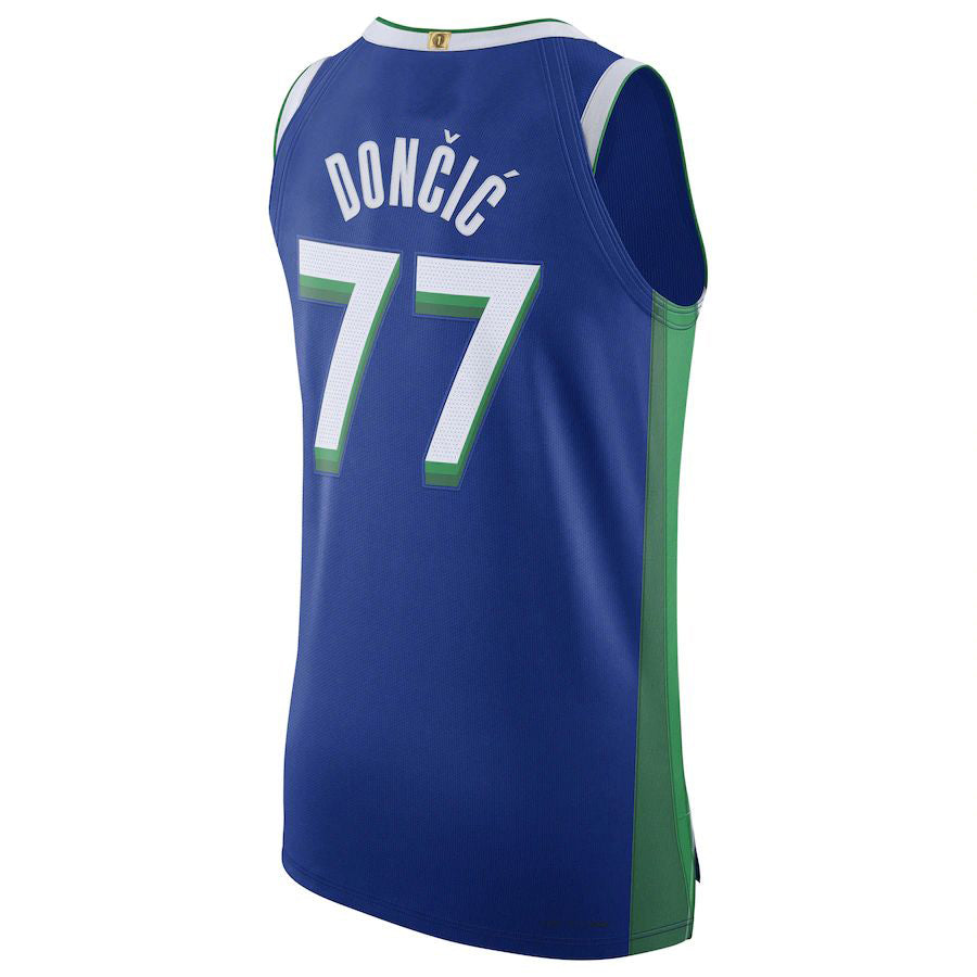 Custom #77 Blue 2022 DAL Basketball Shirt Top