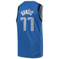 Custom #77 Blue DAL Basketball Shirt Top