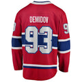 Custom #93 Red MTL Hockey Shirt Top
