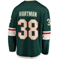 Custom #38 Green MIN Hockey Shirt Top