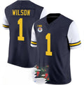 Custom #1 White 2023 College Shirt Top