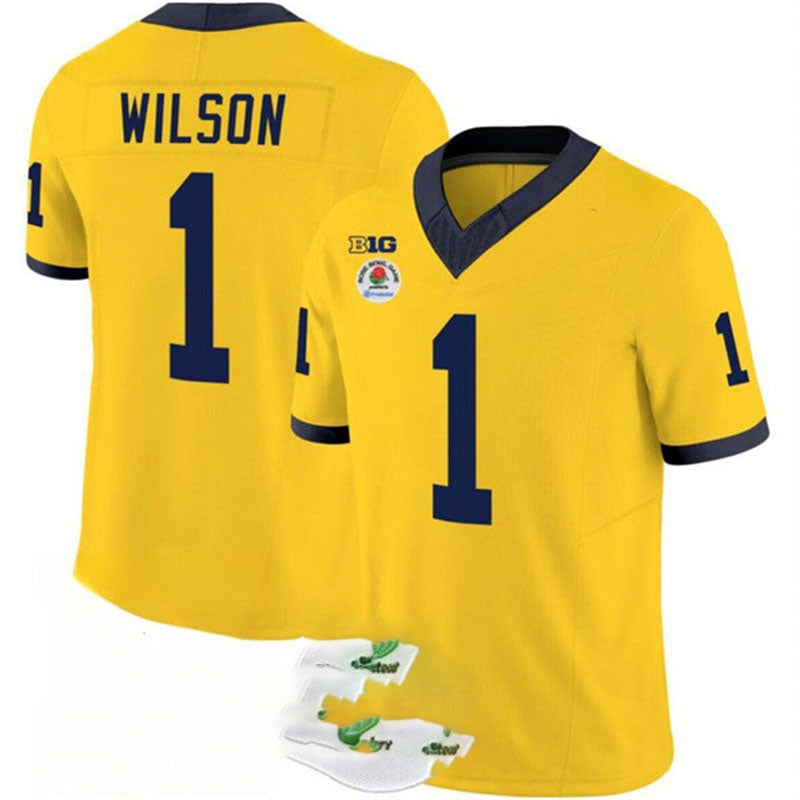 Custom #1 Yellow 2023 College Shirt Top