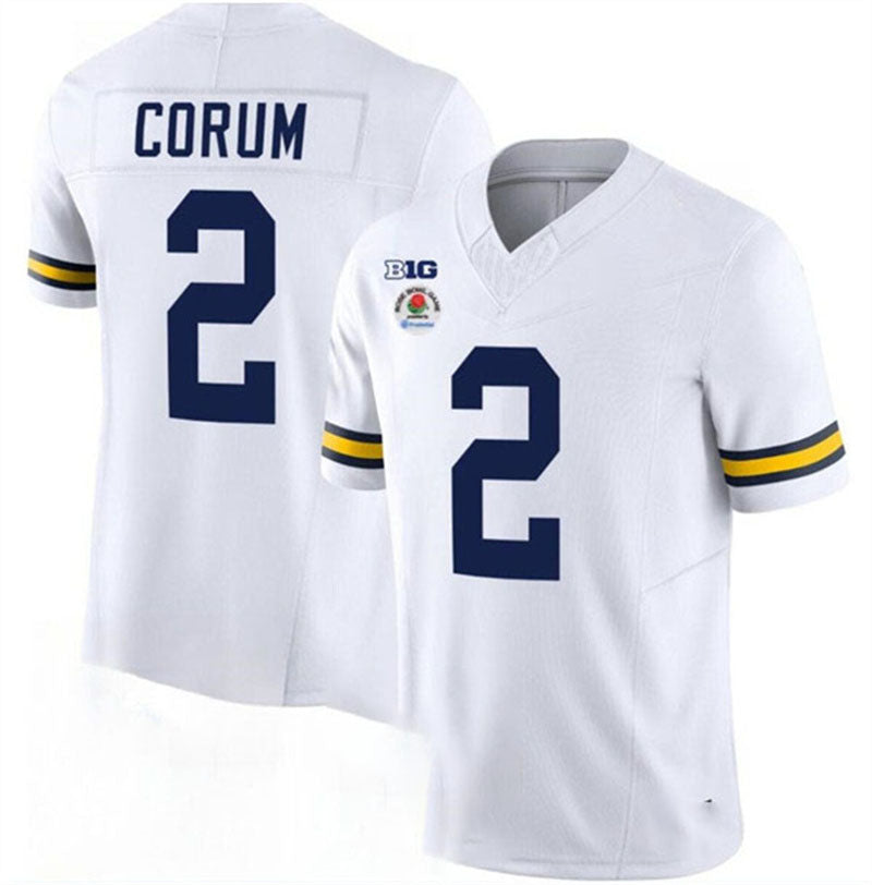 Custom #2 White 2023 College Shirt Top