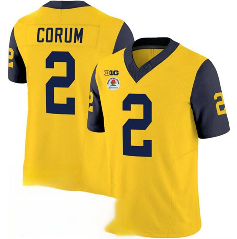 Custom #2 Yellow 2023 College Shirt Top