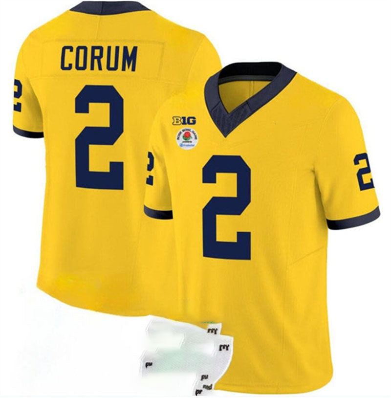 Custom #2 Yellow 2023 College Shirt Top
