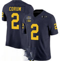 Custom #2 Navy 2024 Championship College Shirt Top