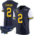 Custom #2 White 2024 College Shirt Top