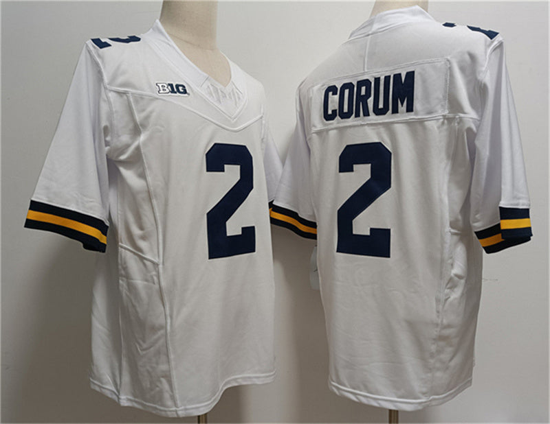 Custom #2 White 2023 College Shirt Top