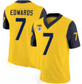 Custom #7 Yellow 2023 College Shirt Top