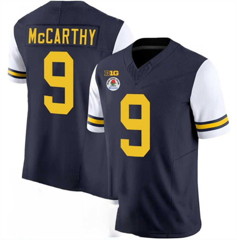 Custom #9 White 2023 College Shirt Top