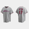 Custom #17 Gray LAA Baseball Shirt Top