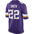 Custom #22 Purple MIN Football Shirt Top