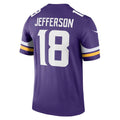 Custom #18 Purple MIN Football Shirt Top