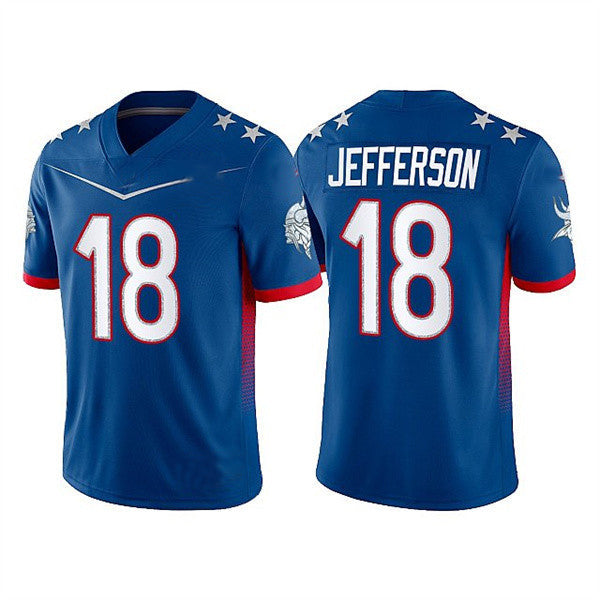Custom #18 2022 MIN Football Shirt Top