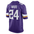 Custom #24 Purple MIN Football Shirt Top