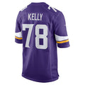 Custom #78 Purple MIN Football Shirt Top