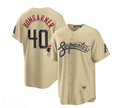 Custom #40 Gold City Connect ARI Baseball Shirt Top